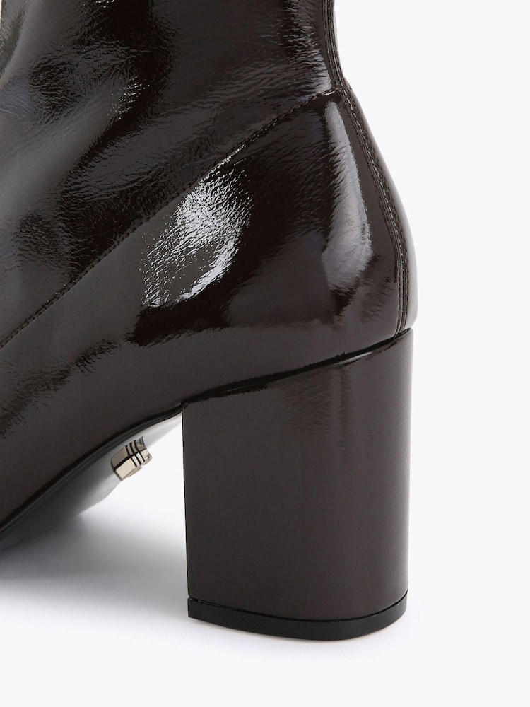 Carvela Strut Ankle Brown Boots - Image 4 of 4 Carvela Strut Ankle Brown Boots - Image 4 of 4