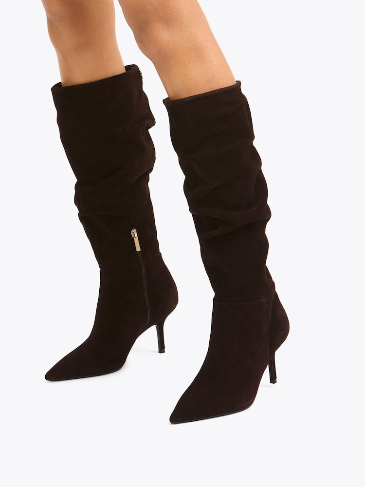 Carvela Spirit Slouch Brown Boots - Image 1 of 5