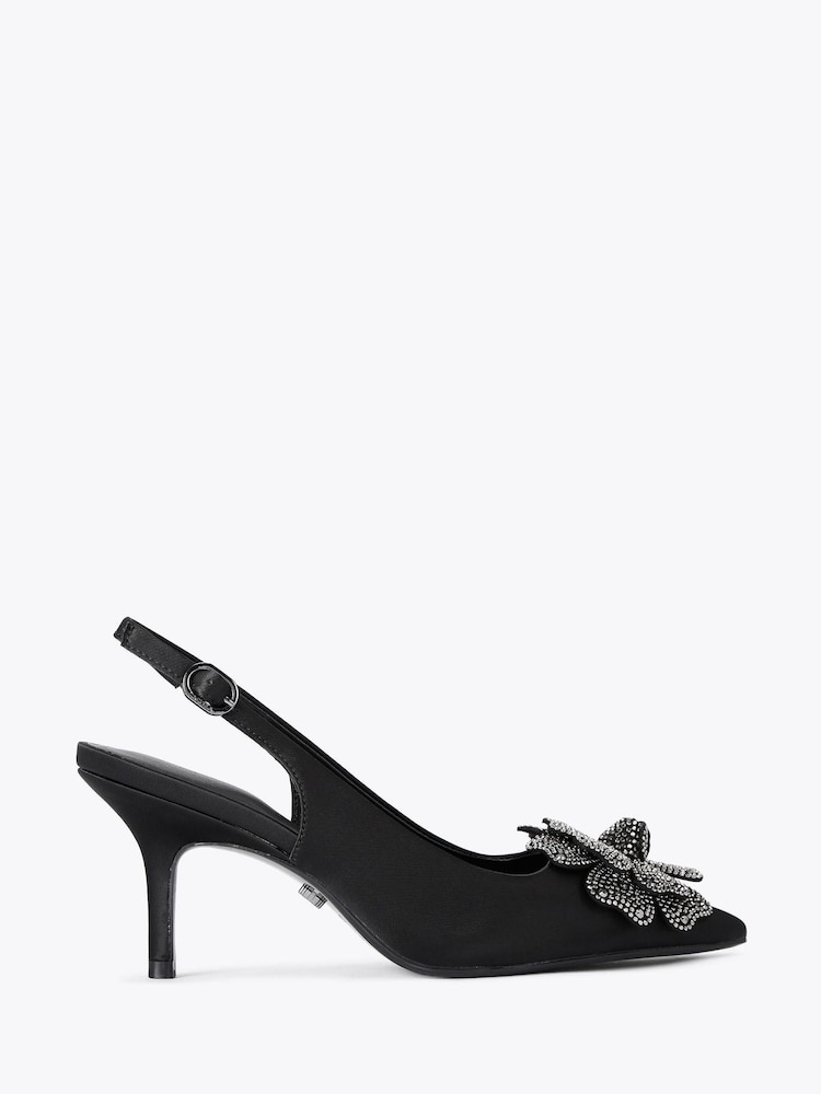 Carvela Fiore Sling Black Shoes - Image 2 of 5