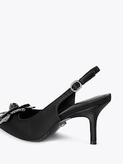 Carvela Fiore Sling Black Shoes - Image 4 of 5