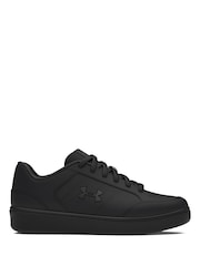 Under Armour Black GS Official Trainers - Image 1 of 5