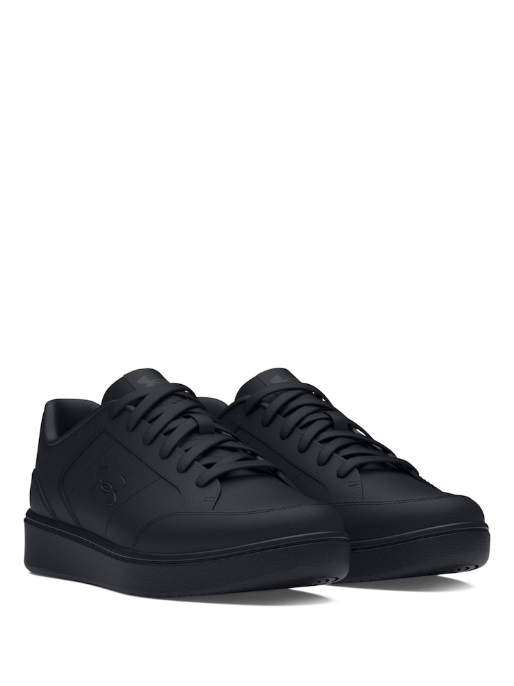 Under Armour Black GS Official Trainers - Image 5 of 5