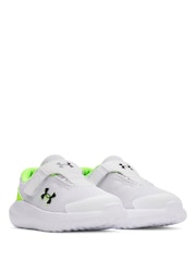 Under Armour White Surge 4 Trainers - Image 3 of 5