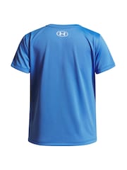 Azul - Under Armour Tech Short Sleeve T-Shirt - Imagen 2 de 2