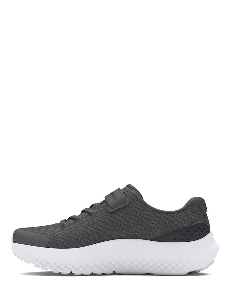 Under Armour Grey Surge 4 Trainers - Image 2 of 5 Under Armour Grey Surge 4 Trainers - Image 2 of 5