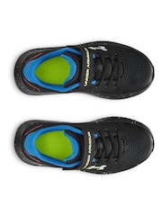 Under Armour Black/Yellow Surge 4 Trainers - Image 4 of 5