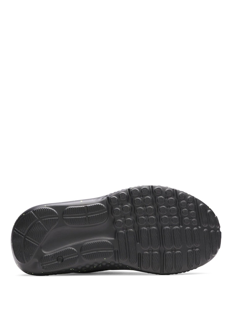 Under Armour Black/Yellow Surge 4 Trainers - Image 5 of 5