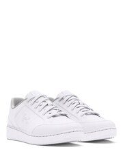 Under Armour White GS Official Trainers - Image 2 of 5