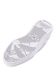 Under Armour White GS Official Trainers - Image 3 of 5
