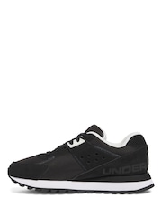 Under Armour Black Essential Runner Trainers - Image 2 of 5