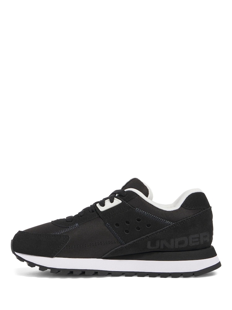 Under Armour Black Essential Runner Trainers - Image 2 of 5