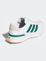 adidas Golf White/Green S2G 26 Boa Spikeless Shoes - Image 2 of 8