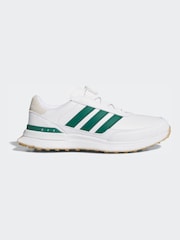 adidas Golf White/Green S2G 26 Boa Spikeless Shoes - Image 3 of 8