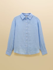 Blå - Joules Anna langermet 100% linskjorte - Bilde 7 av 7