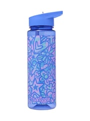 Smiggle Purple Surreal Spout Plastic Drink Bottle 650Ml - Image 1 of 2