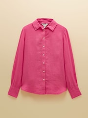 Rosa - Joules Anna langermet 100% linskjorte - Bilde 7 av 7