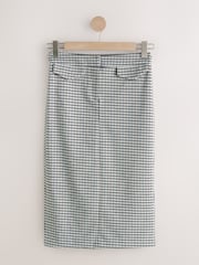 Kariert, Neutral - Ponte-Bleistiftrock - Bild 6 von 9