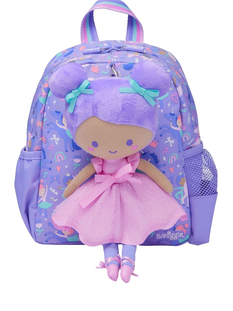 Smiggle Ready Set Go Teeny Tiny Backpack With Detachable Plush Toy - صورة 1 من 3