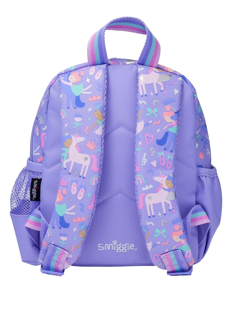 Smiggle Ready Set Go Teeny Tiny Backpack With Detachable Plush Toy - صورة 2 من 3