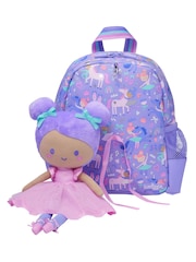 Smiggle Ready Set Go Teeny Tiny Backpack With Detachable Plush Toy - صورة 3 من 3