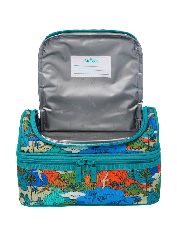 Smiggle Brown Double Surreal Decker Lunchbox - Image 2 of 2