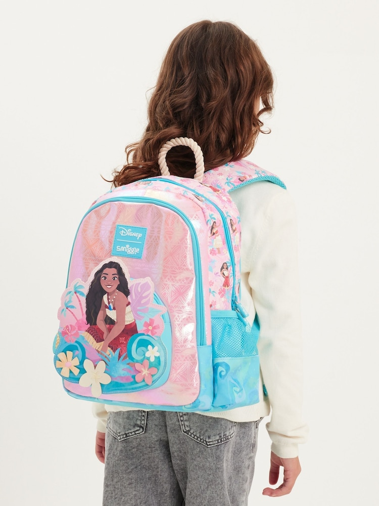MOSCHINO 夏のお供に！エナメル 巾着型 リュック バックパック 海にも 