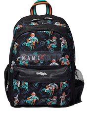 Smiggle Black Adventurous Junior Id Backpack - Image 1 of 2