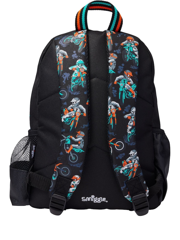 Smiggle Black Adventurous Junior Id Backpack - Image 2 of 2