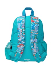 Smiggle Green Adventurous Junior Character Backpack - Image 2 of 4
