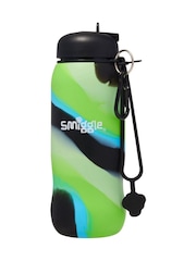 Smiggle Black Surreal Silicone Drink Bottle 630Ml - Image 1 of 1