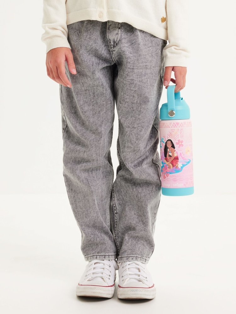 Smiggle Moana Print Squiggle Insulated Stainless Steel Drink Bottle 550Ml - Bild 3 von 3