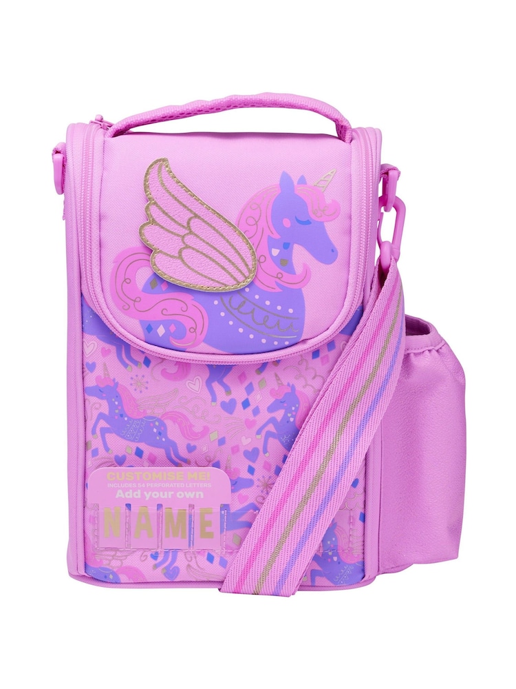 Smiggle Pink Adventurous Junior ID Lunchbox With Strap - Image 4 of 4 Smiggle Pink Adventurous Junior ID Lunchbox With Strap - Image 4 of 4
