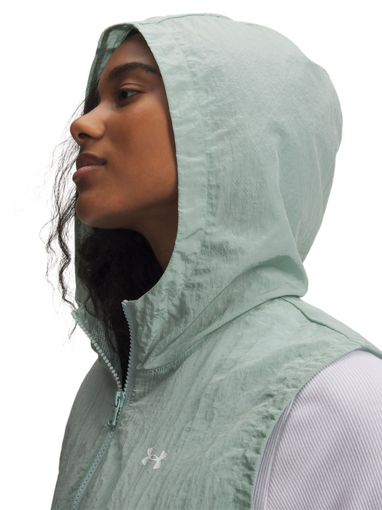 Under Armour Blue Rival Woven Vest - Image 2 of 3