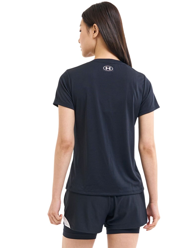 Under Armour Black Tech Crew Neck Solid T-Shirt - Image 2 of 12