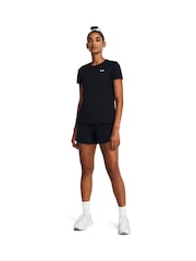 Under Armour Black Tech Crew Neck Solid T-Shirt - Image 8 of 12