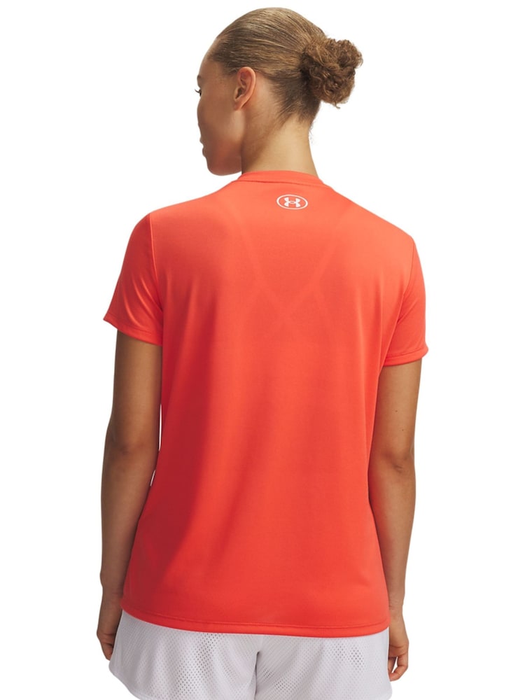 Under Armour Red Tech V Neck T-Shirt - Image 2 of 3