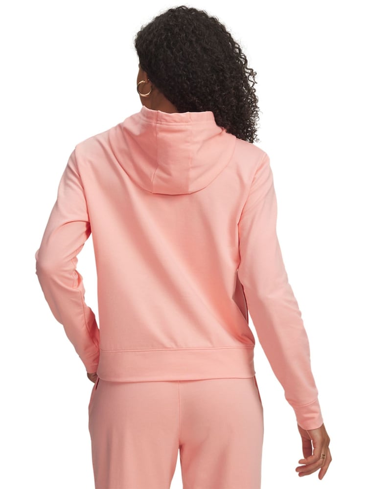 Under Armour Pink Sport Terry Hoodie - Image 2 of 3