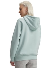 Under Armour Blue Rival Fleece Hoodie - Image 2 of 3