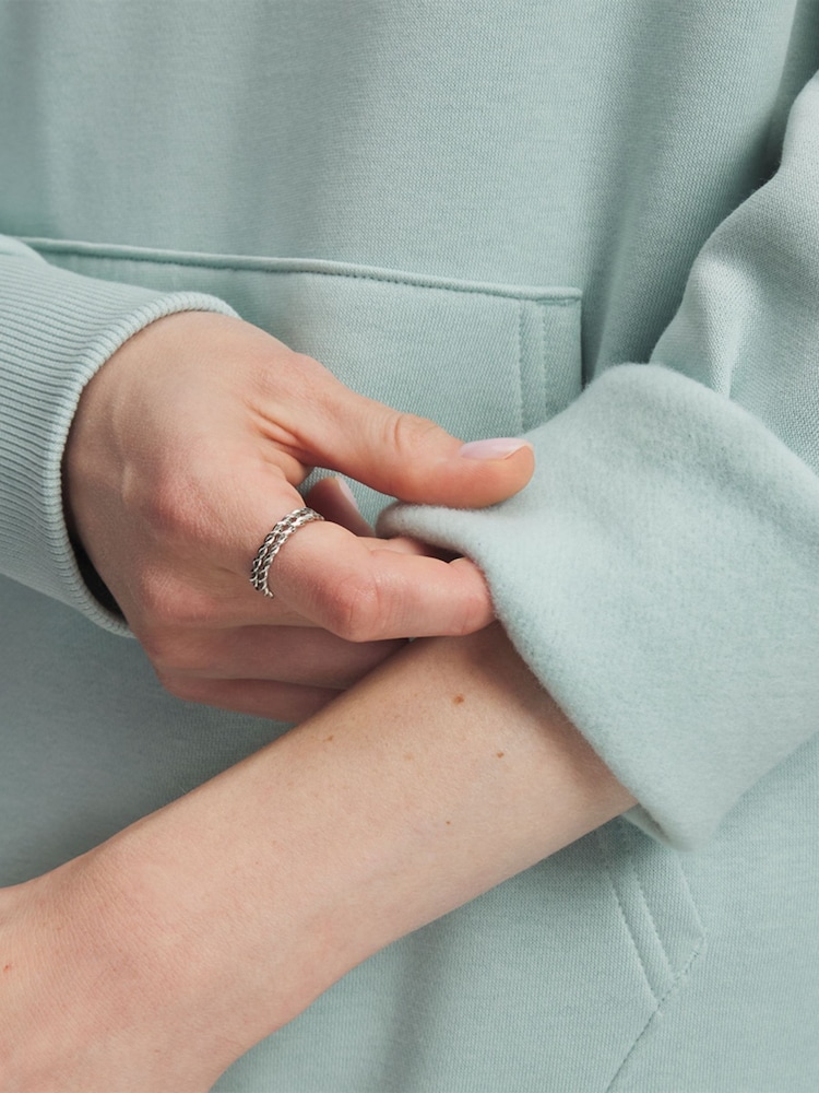 Under Armour Blue Rival Fleece Hoodie - Image 3 of 3