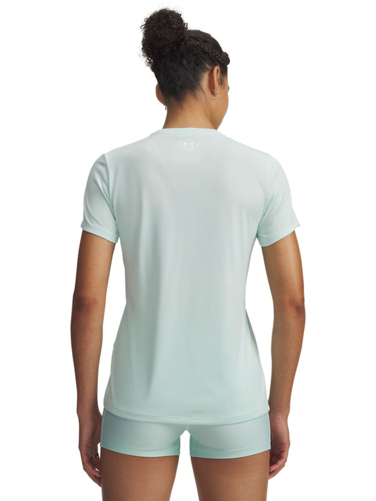 Under Armour Green Tech V-Neck Twist T-Shirt - Image 2 of 4