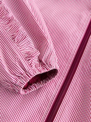 ורוד גינגהם - ז'קט עמיד בגשם - תמונה 10 מתוך 10