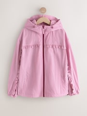 ורוד גינגהם - ז'קט עמיד בגשם - תמונה 7 מתוך 10