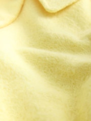 Lemon Yellow Button Up Collared Coatigan - Image 8 of 8