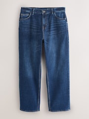 Mid Blue Baggy Fit Authentic Stretch Denim Jeans - Image 1 of 5