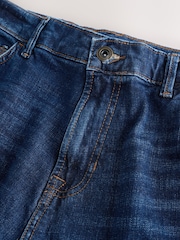 Mid Blue Baggy Fit Authentic Stretch Denim Jeans - Image 2 of 5