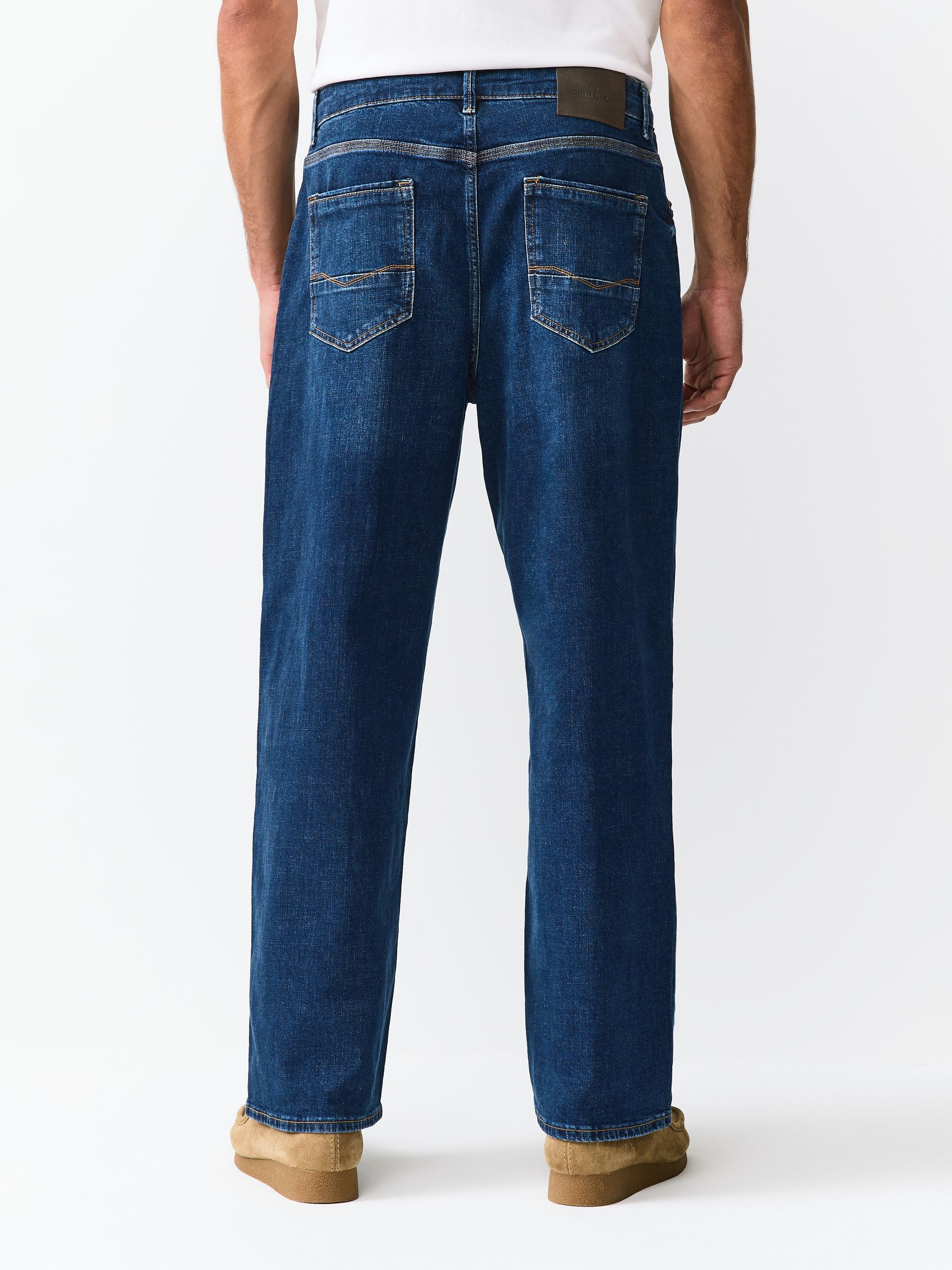 Buy Mid Blue Baggy Fit Jeans from the Next UK online shop