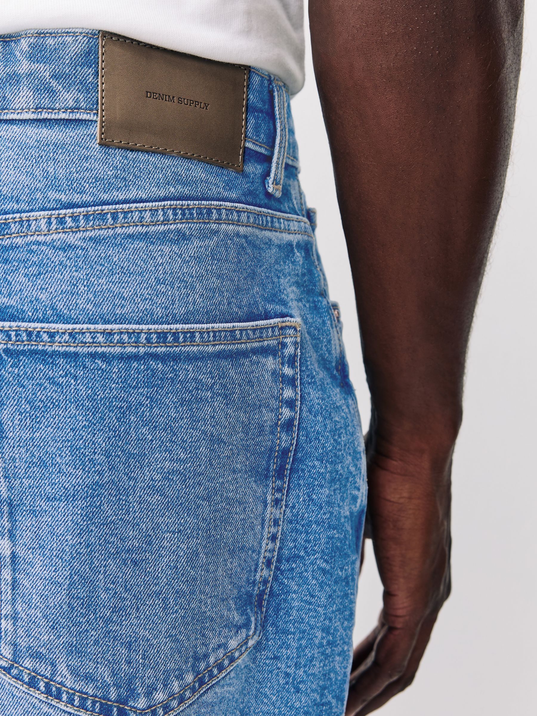 Buy Blue Light Baggy Fit Jeans from Next USA