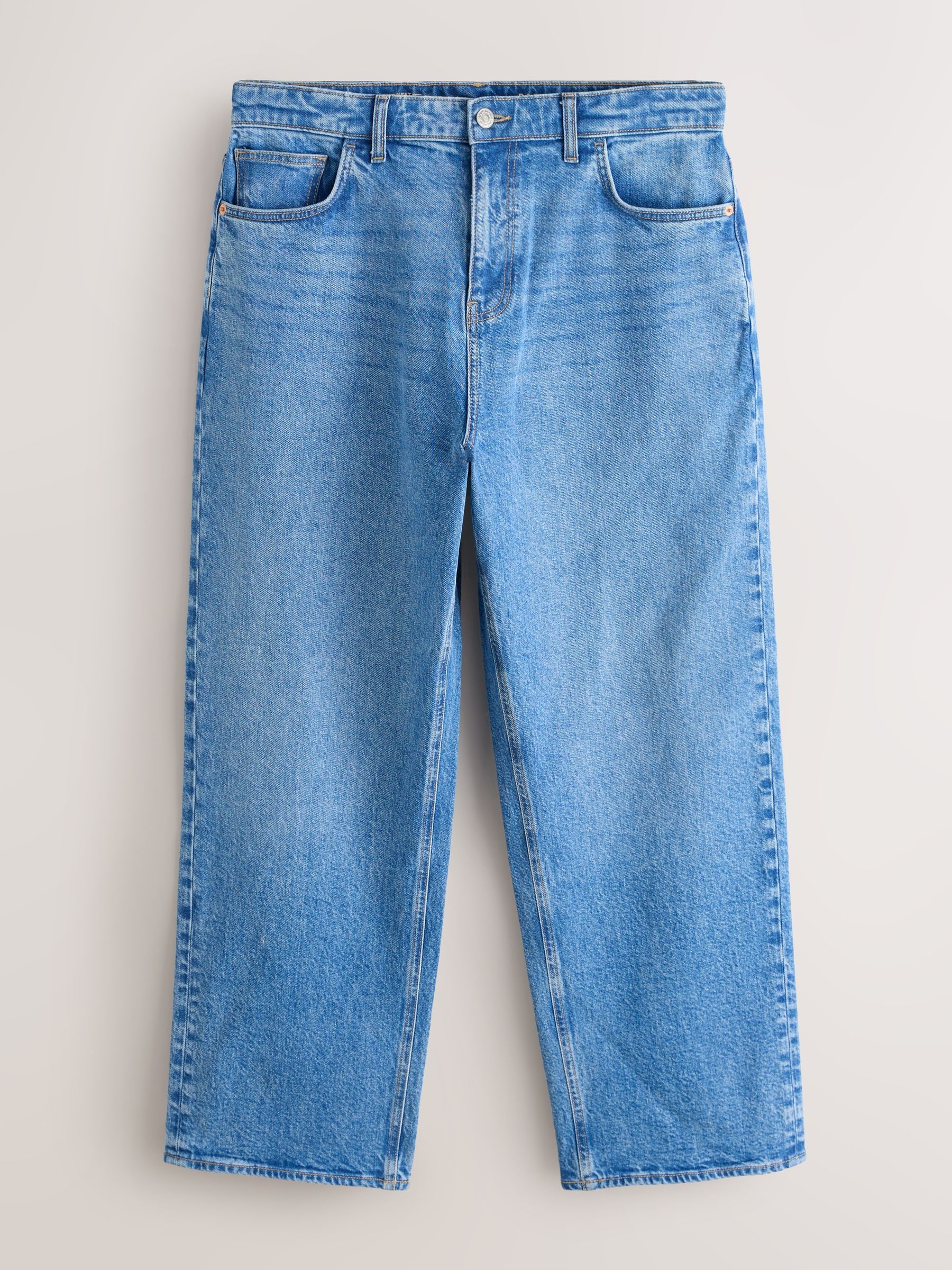 Buy Blue Light Baggy Fit Jeans from Next USA