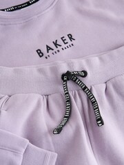 أرجواني - طقم من سويت شيرت وبنطلون رياضي من Baker by Ted Baker - صورة 4 من 5