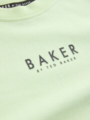 ライムグリーン/ブラック - Baker by Ted Baker オーバーサイズ Tシャツ & ショートパンツセット - 画像 8 / 10